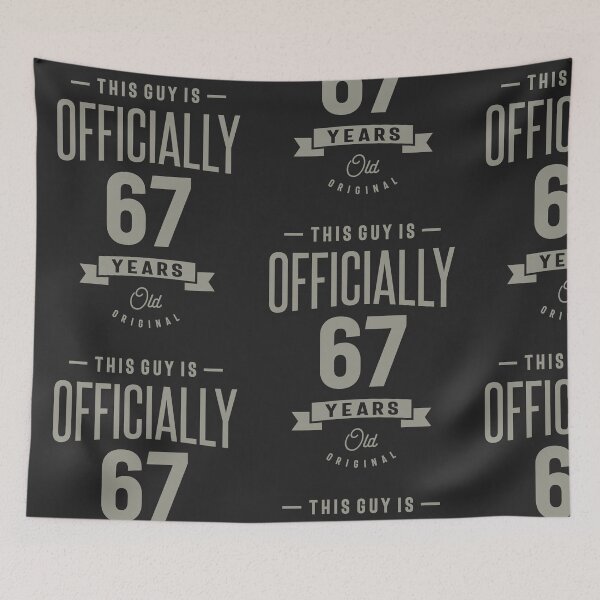 Item preview, 67 Years Old Birthday Gift designed and sold by cidolopez.