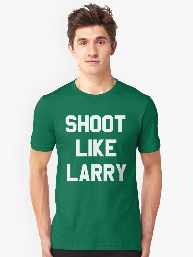 larry bird shooting shirt