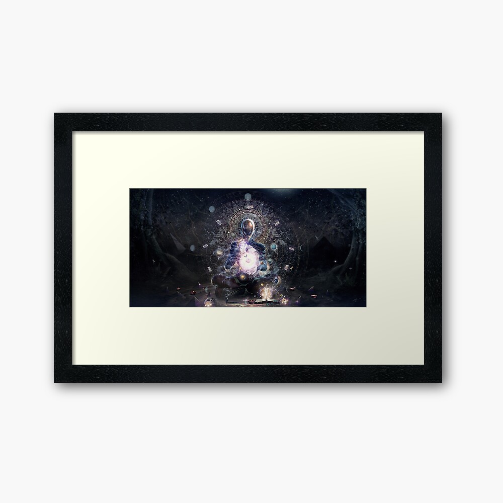 Cosmic Ritual Framed Art Print