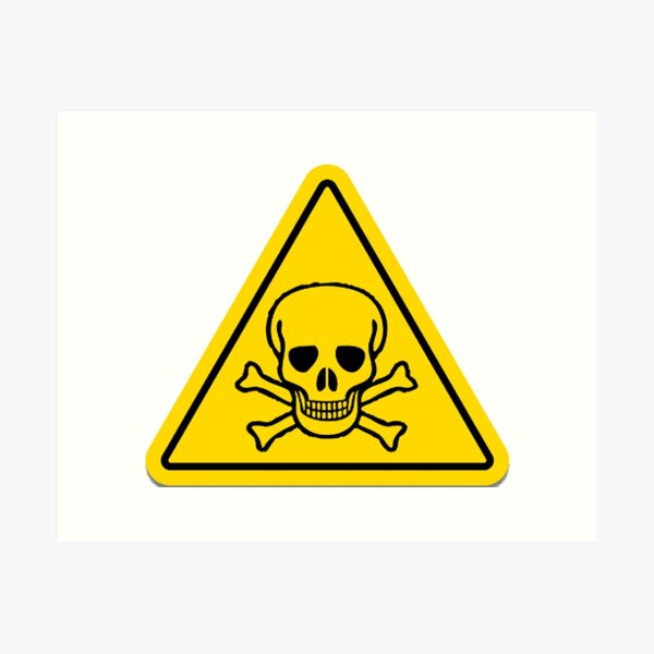 Aperçu de l'œuvre AVERTISSEMENT - POISON créée et vendue par HAUNTERSDEPOT.