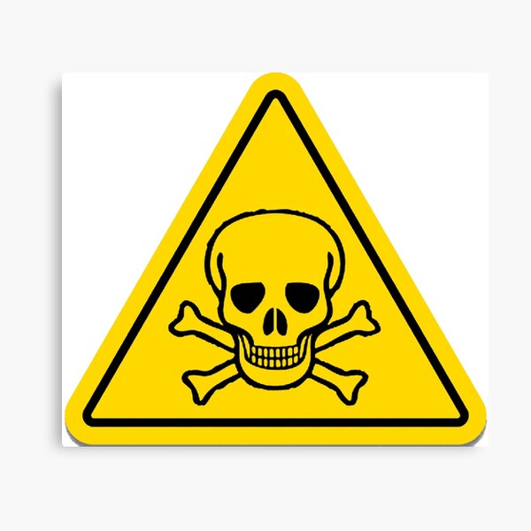 Aperçu de l'œuvre AVERTISSEMENT - POISON créée et vendue par HAUNTERSDEPOT.