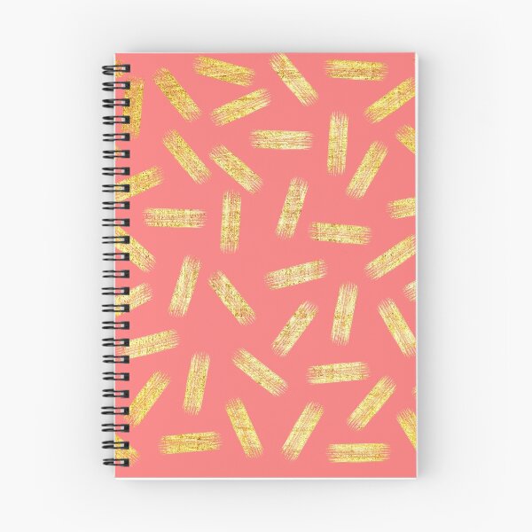 Item preview, Elegant Pink and Gold Brushstroke Pattern designed and sold by Blkstrawberry.