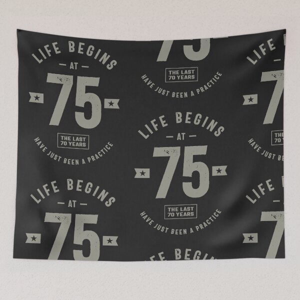 Item preview, 75 Years Old Birthday Gift designed and sold by cidolopez.