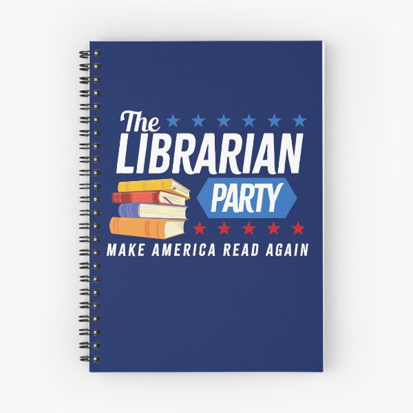 Item preview, The Librarian Party - Make America Read Again designed and sold by BunnyThePainter.