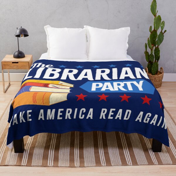Item preview, The Librarian Party - Make America Read Again designed and sold by BunnyThePainter.