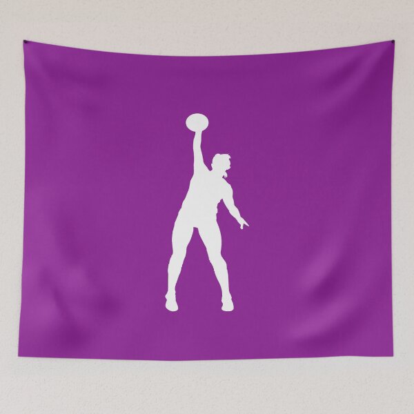 Item preview, Female Volleyball Spiker Silhouette designed and sold by MasterArtsman.