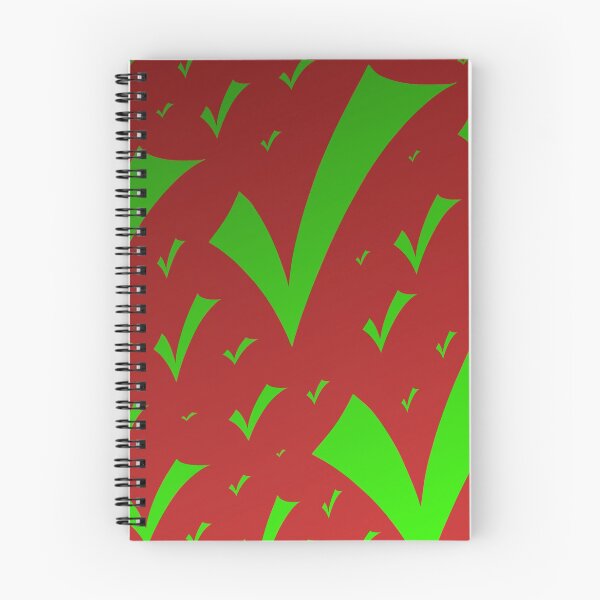 Item preview, Green Tick of Approval - Red Background with Green Check Mark Pattern designed and sold by Karen McFarland.