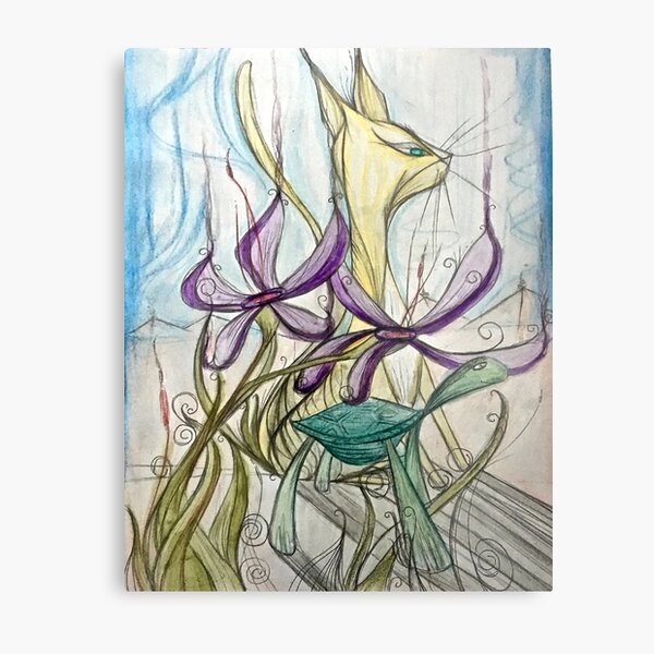 Taking Things Slow Metal Print