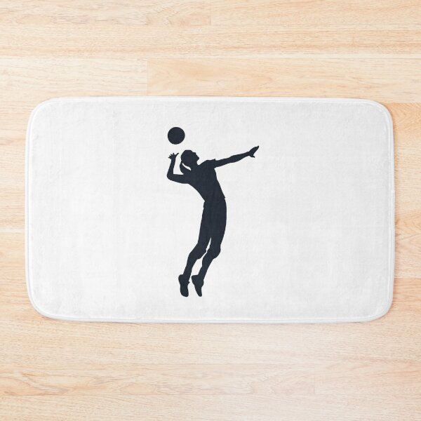 Item preview, Female Volleyball Spiker Silhouette designed and sold by MasterArtsman.
