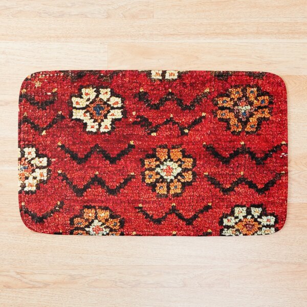 Item preview, Konya Anatolian 18th Century Rug Fragment Print designed and sold by Vicky Brago-Mitchell®.