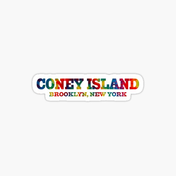Coney Island New York Sticker