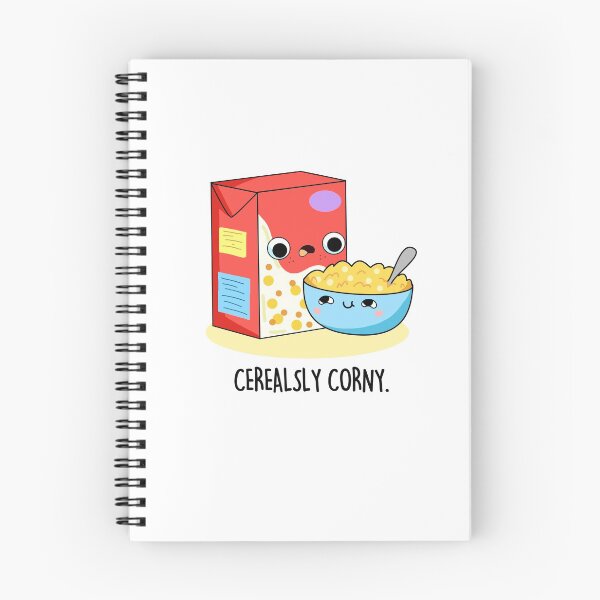 Item preview, Cerealsly Corny Funny Milk And Cereal Puns  designed and sold by punnybone.