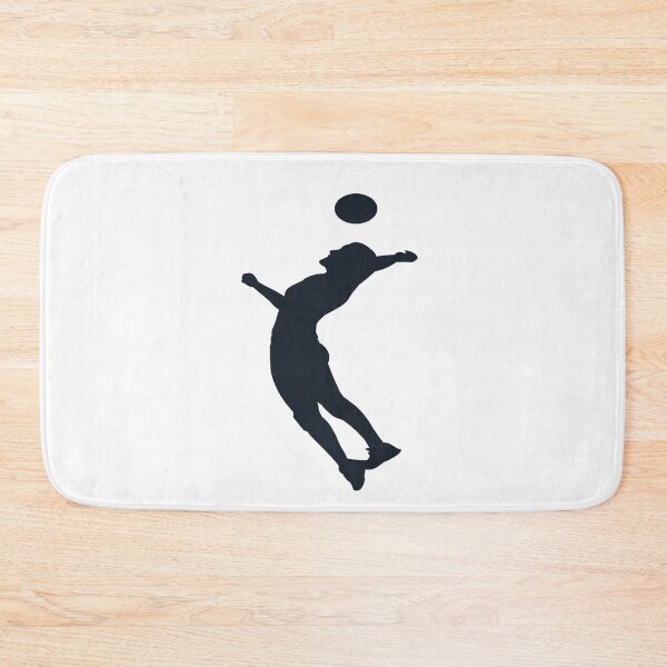 Item preview, Male Volleyball Spiker Silhouette designed and sold by MasterArtsman.