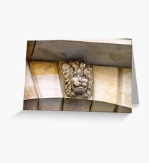 Lion watch ! Greeting Card