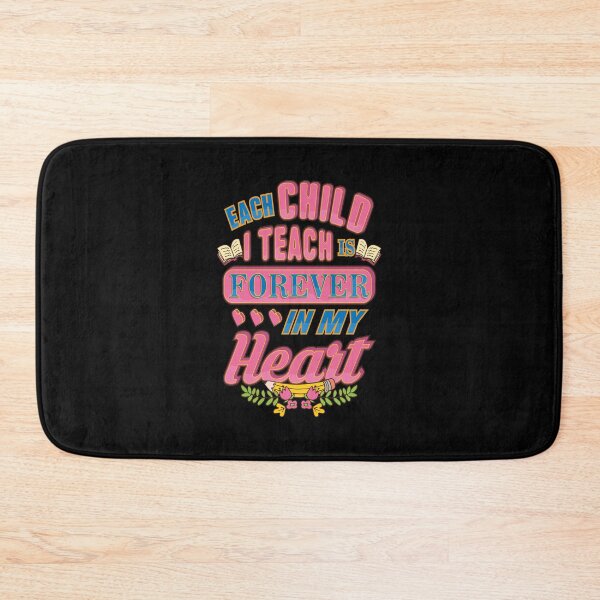 Item preview, Each Child I Teach is Forever In My Heart Teacher print designed and sold by woodsgoodsco.