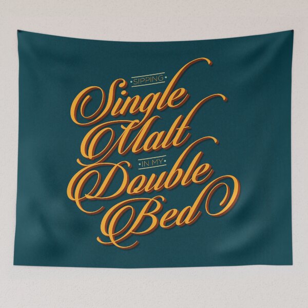 Item preview, Single Malt/Double Bed designed and sold by Vicious-Trollop.
