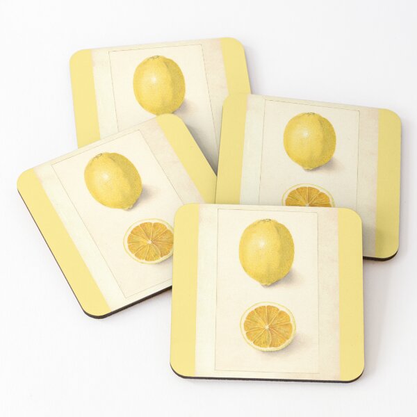 Item preview, Vintage Botanical Sport variety of Lemon Watercolor Fruit Painting designed and sold by Glimmersmith.