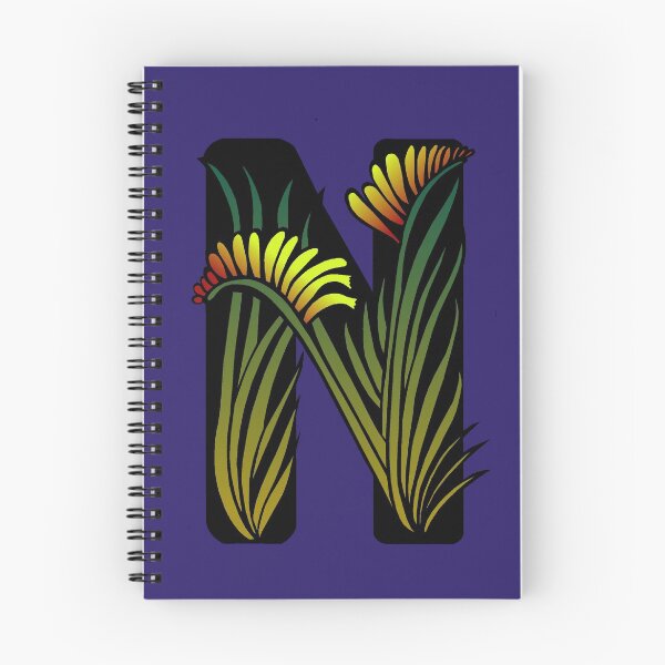 Item preview, Flower Alphas N designed and sold by Anne van Alkemade.