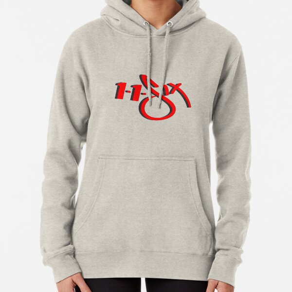 Red + Black 116 - Unashamed Pullover Hoodie