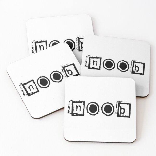 Noob Player Coasters (Set of 4)