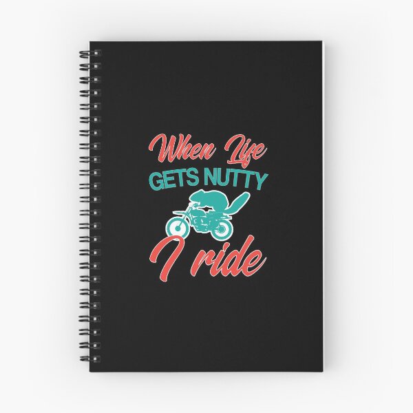 Item preview, Motorcycle Squirrel When Life Gets Nutty I Ride  designed and sold by 4Craig.