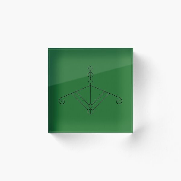 Item preview, Dweom Ritual Symbol [Green] designed and sold by LegaciesLARP.