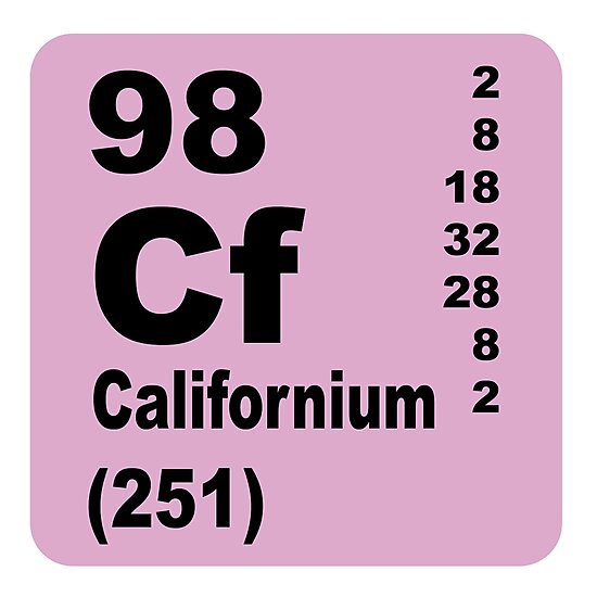 Californium buyers picture