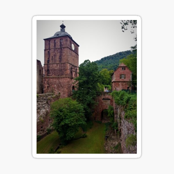 Schloss Heidelberg Entrance Sticker