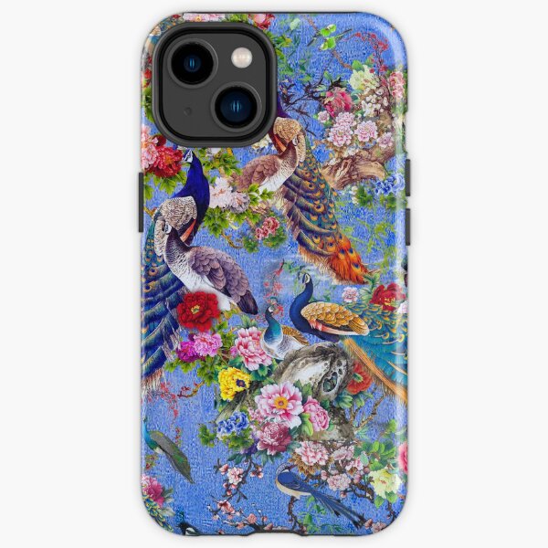 Peacocks & Peonies (II) iPhone Tough Case