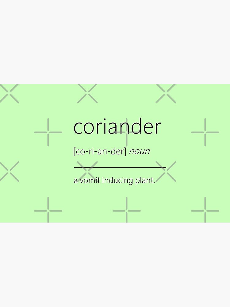 Coriander Haters by coloringiship