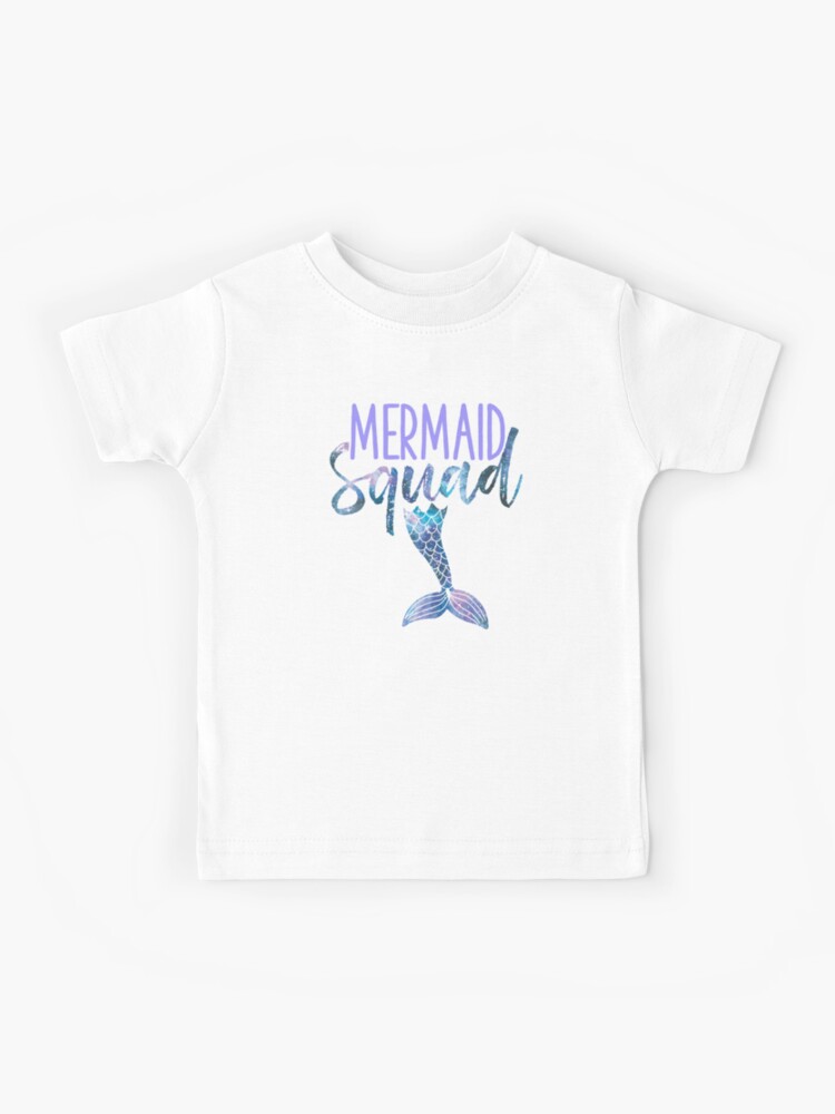 Mermaid Squad Bachelorette Party Birthday Shirt