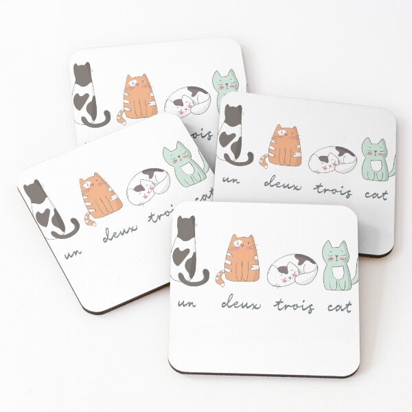Item preview, Funny Cute French Cats designed and sold by bullshirter.
