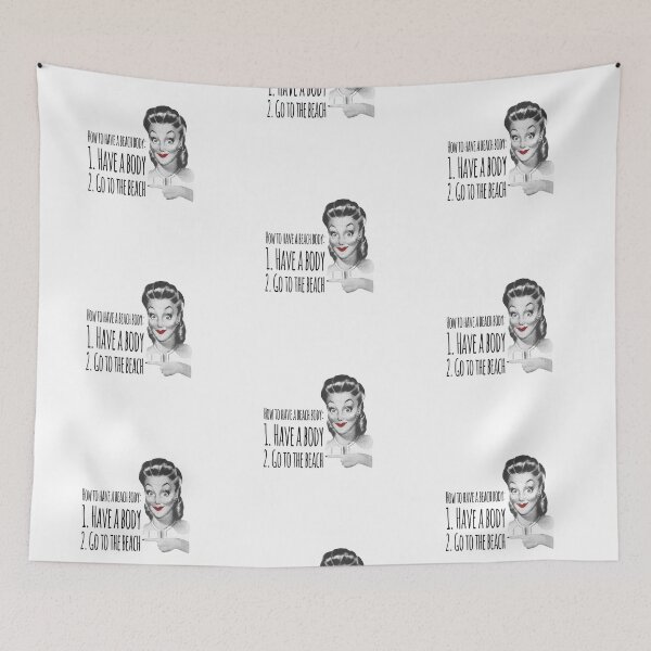 Item preview, How to Have a Beach Body designed and sold by Retro Salt.