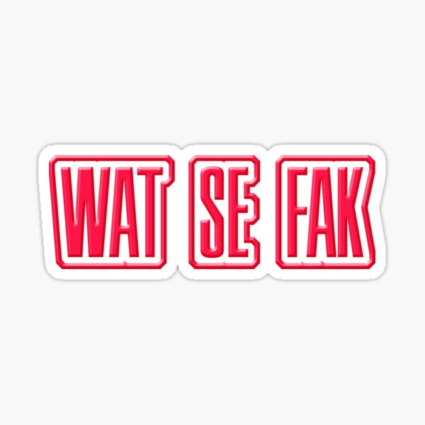 Artikel-Vorschau von wat se fak, designt und verkauft von RAOSDesign.