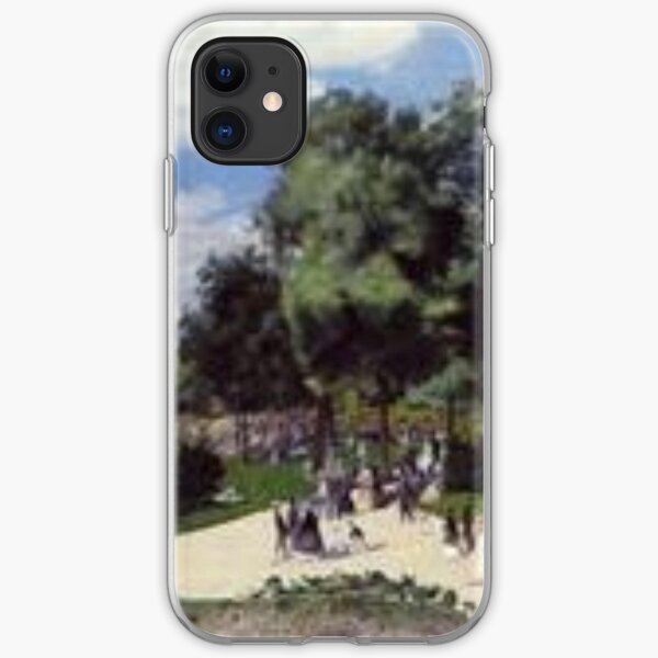 Renoir - the champs elysees during the paris fair of iPhone Soft Case