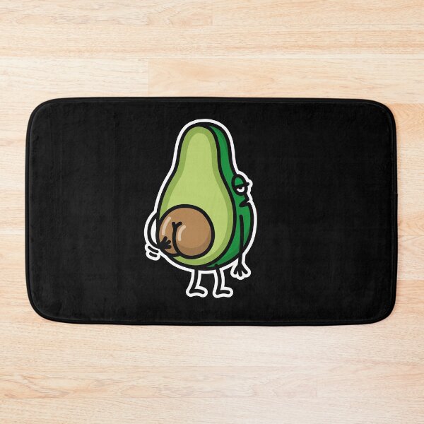 Item preview, Funny avocado butt scratching ass gift idea designed and sold by LaundryFactory.