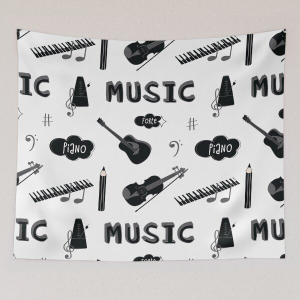 Item preview, Black Music School Subject Sticker Pack designed and sold by The-Goods.