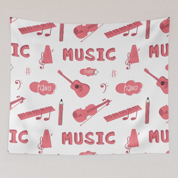 Item preview, Coral Music School Subject Sticker Pack designed and sold by The-Goods.