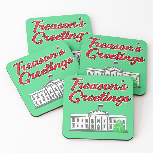 Item preview, Treason's Greetings,  Anti Donald Trump,  Russia, Russian, Meuller ,  Funny Christmas,  Political,  Resist,  designed and sold by funnytshirtemp.