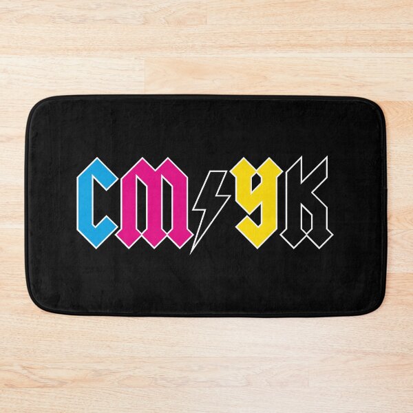Item preview, CMYK Rock graphic designer printing office DTP art designed and sold by LaundryFactory.