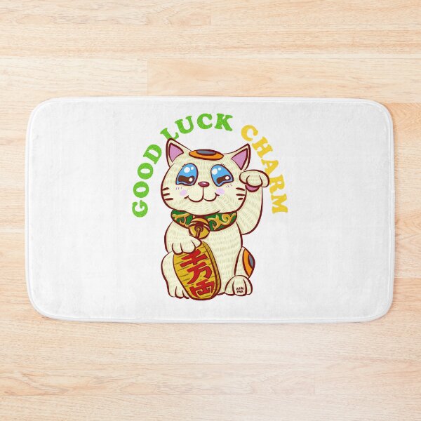 Item preview, GOOD LUCK CHARM CAT Sticker designed and sold by aydapadi.