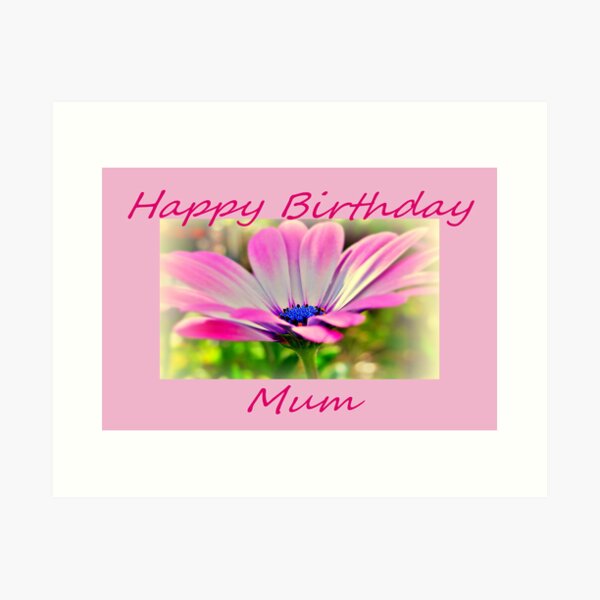 Just For Mum. Art Print