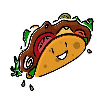 Artwork thumbnail, Happy Taco by atelierkota