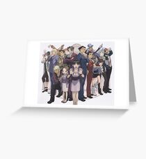 Ace Attorney Greeting Card
