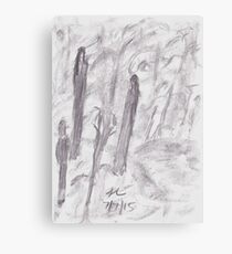 Fellowship of the trees Canvas Print