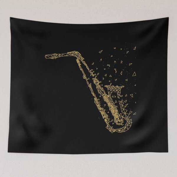 Item preview, Splash Saxophone Jazz Musician Saxophonist Gift designed and sold by alwe-designs.