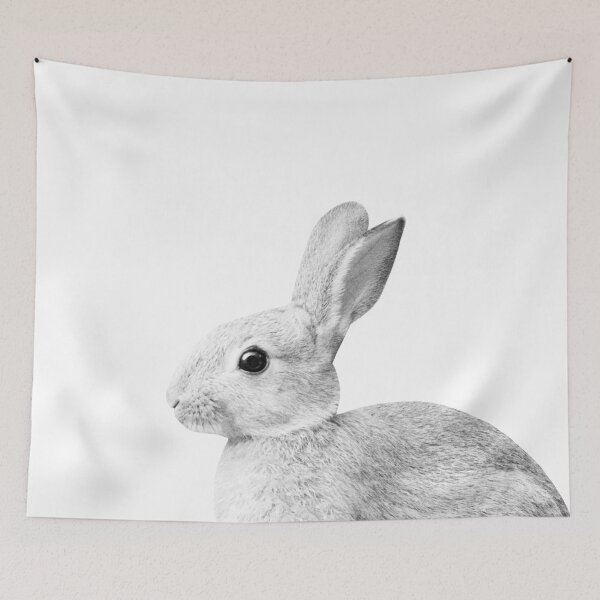 Item preview, White Baby Bunny #1 #decor #art  designed and sold by Anita's & Bella's Art.