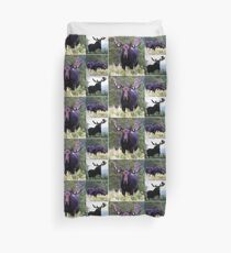 Bull moose Duvet Cover