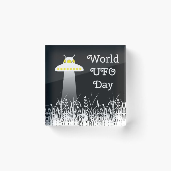 Item preview, World UFO Day designed and sold by Julia Faranchuk.
