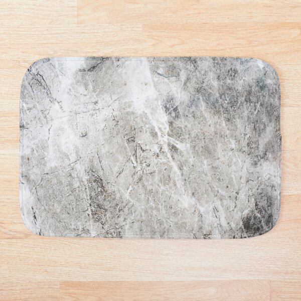Redbubble Special Marble Shower Curtain and Bath Mat Bath Mat